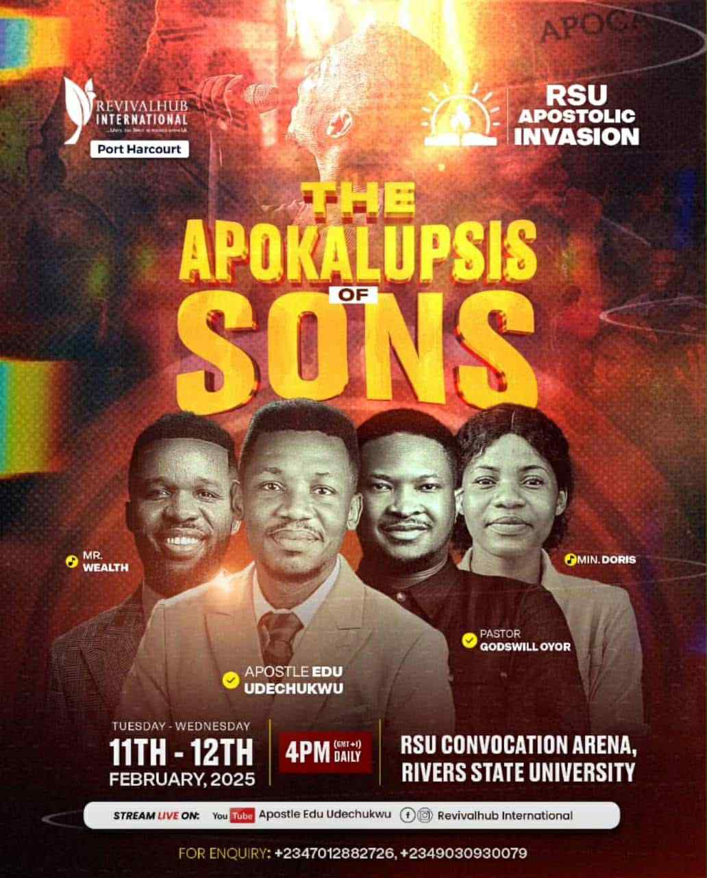 The Apokalupsis of Sons